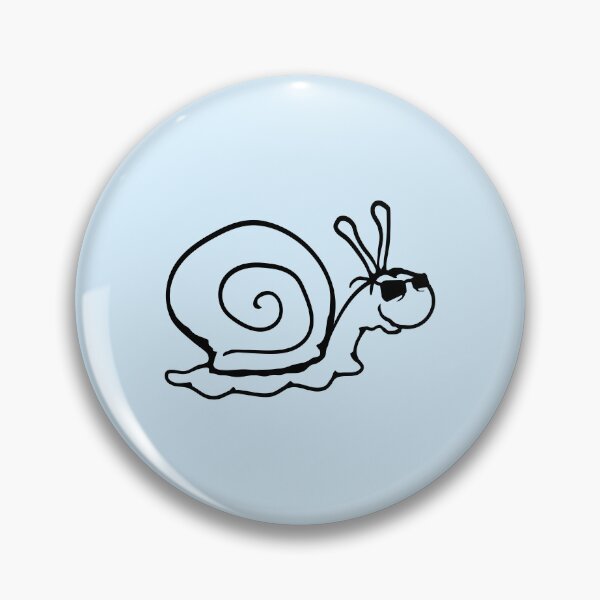 Item preview, Happy Snail Sunglasses Cool Smile Funny Comic designed and sold by shirt-o-mat.