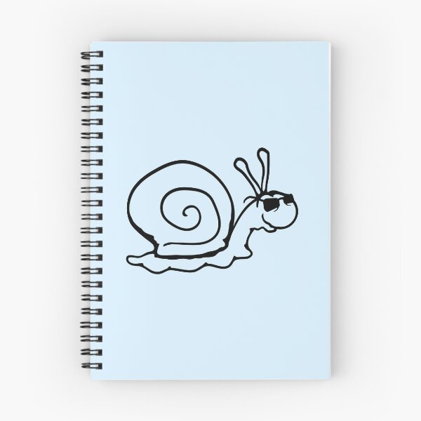 Item preview, Happy Snail Sunglasses Cool Smile Funny Comic designed and sold by shirt-o-mat.