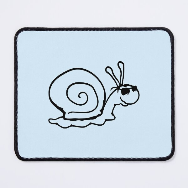 Item preview, Happy Snail Sunglasses Cool Smile Funny Comic designed and sold by shirt-o-mat.