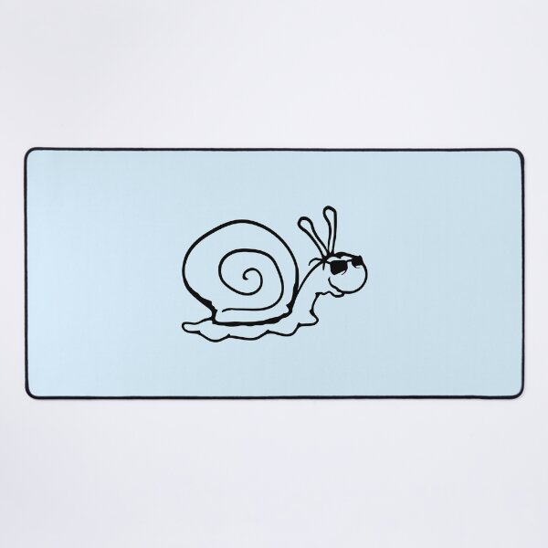 Item preview, Happy Snail Sunglasses Cool Smile Funny Comic designed and sold by shirt-o-mat.