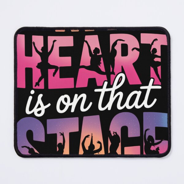 Item preview, My Heart Is On That Stage Funny Quote designed and sold by blueyeeti.
