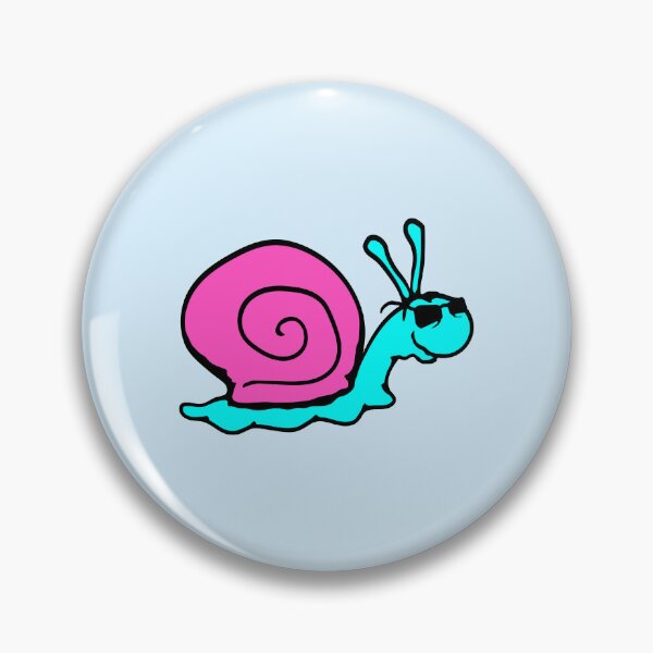 Item preview, Happy Snail Sunglasses Cool Smile Funny Comic designed and sold by shirt-o-mat.