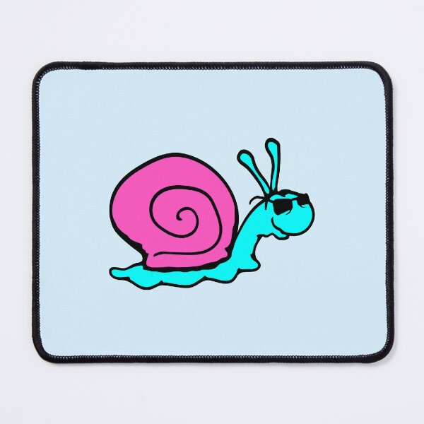Item preview, Happy Snail Sunglasses Cool Smile Funny Comic designed and sold by shirt-o-mat.