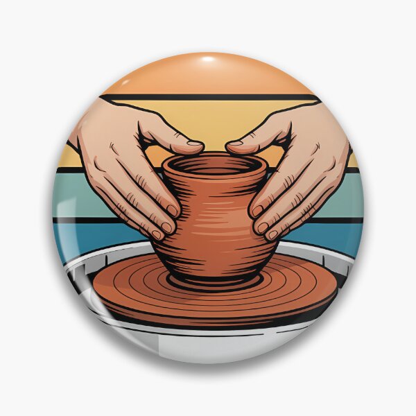 Item preview, My Other Has Clay On It - Pottery Ceramicist designed and sold by blueyeeti.