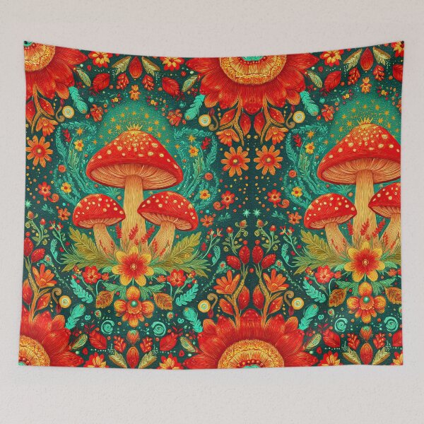 Item preview, A Classic Encyclopedia Plate of Fungi and Plants. designed and sold by Piotrek0001.