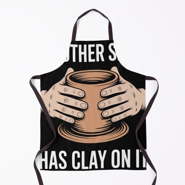Item preview, My Other Has Clay On It Ceramist Funny Pottery designed and sold by blueyeeti.