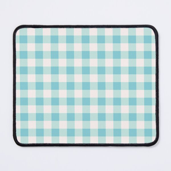 Item preview, Aqua Gingham - Lemon Zest Collection designed and sold by Shelley Johannes Studio.