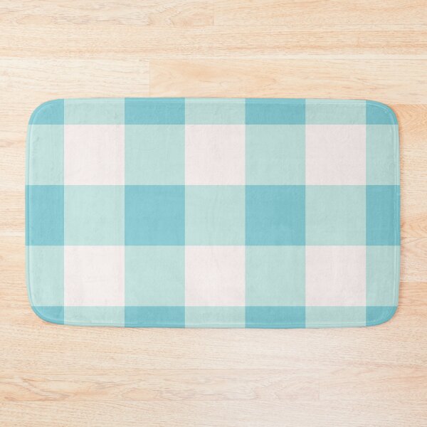 Item preview, Aqua Gingham - Lemon Zest Collection designed and sold by Shelley Johannes Studio.