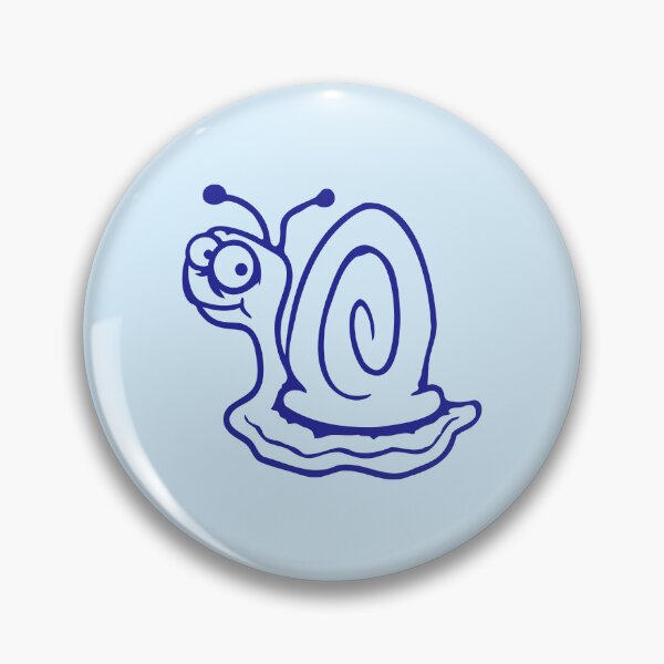 Item preview, Afraid Snail Fear Anxieties Uncertain Smile Shy Funny Comic designed and sold by shirt-o-mat.