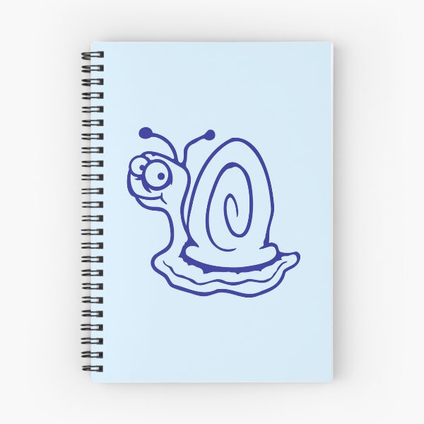 Item preview, Afraid Snail Fear Anxieties Uncertain Smile Shy Funny Comic designed and sold by shirt-o-mat.