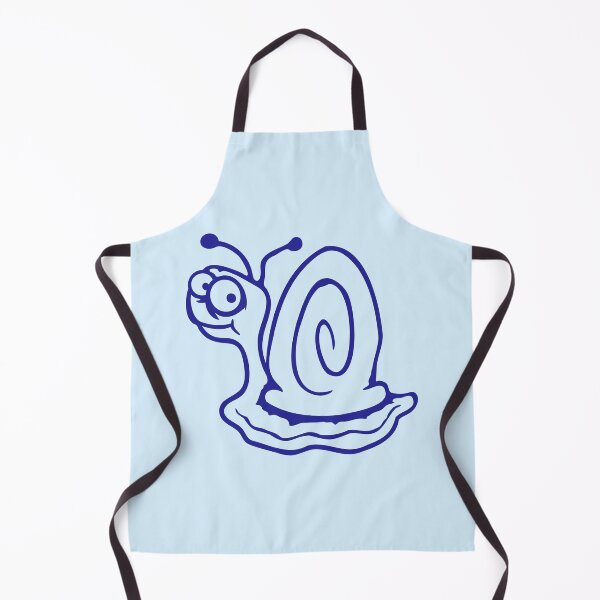 Item preview, Afraid Snail Fear Anxieties Uncertain Smile Shy Funny Comic designed and sold by shirt-o-mat.