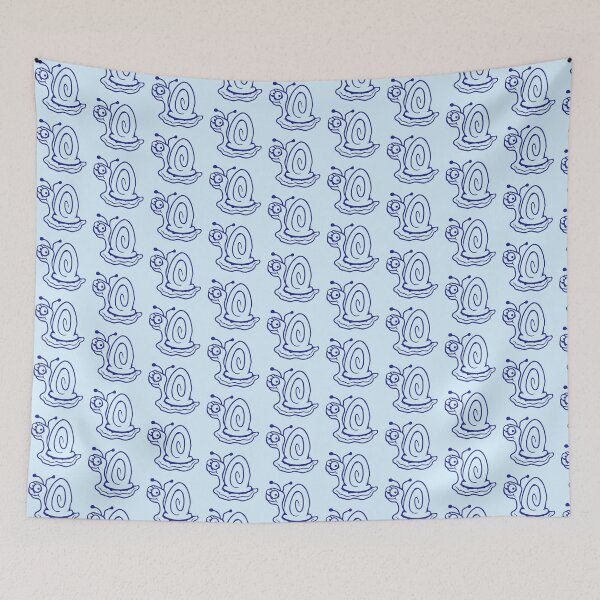 Item preview, Afraid Snail Fear Anxieties Uncertain Smile Shy Funny Comic designed and sold by shirt-o-mat.