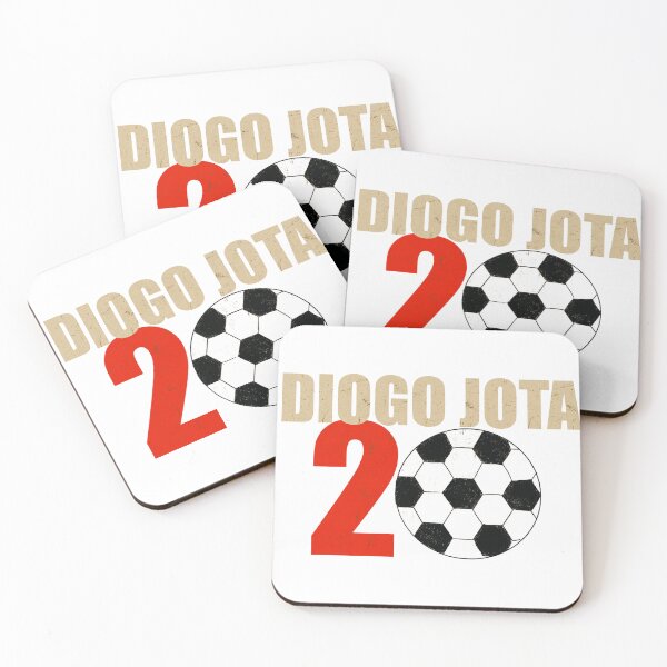 Item preview, Diogo Jota 20 Liverpool FC Illustration designed and sold by Pragatee.