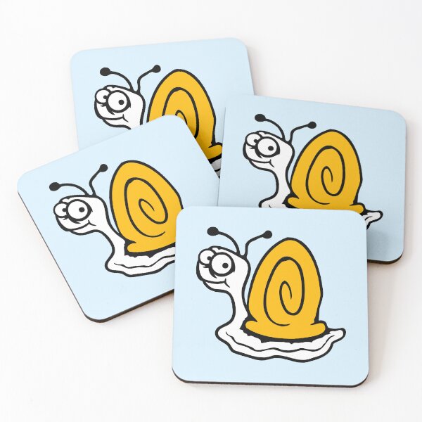 Item preview, Afraid Snail Fear Anxieties Uncertain Smile Shy designed and sold by shirt-o-mat.