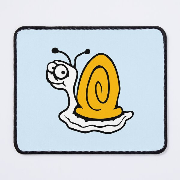 Item preview, Afraid Snail Fear Anxieties Uncertain Smile Shy designed and sold by shirt-o-mat.