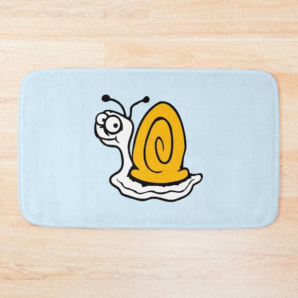Item preview, Afraid Snail Fear Anxieties Uncertain Smile Shy designed and sold by shirt-o-mat.