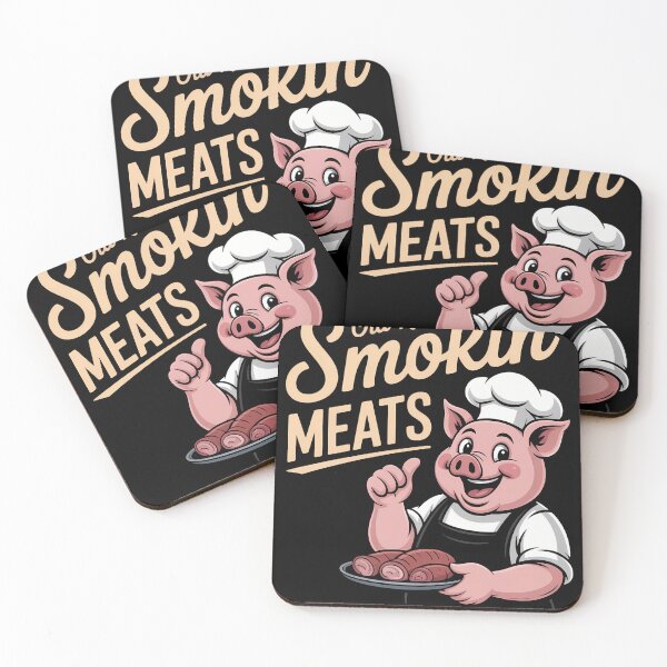 Item preview, Old Rows Smokin Meats And Clapping Cheeks BBQ designed and sold by blueyeeti.
