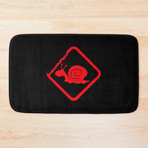 Item preview, Snail Warning Danger Zone Attention Sign Information Bite designed and sold by shirt-o-mat.