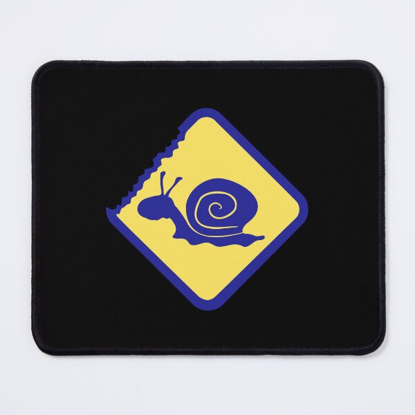 Item preview, Snail Warning Danger Zone Attention Sign Information Bite designed and sold by shirt-o-mat.
