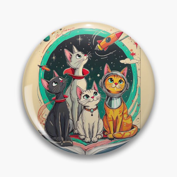 Item preview, Reading Opens a Gateway to Cosmic Cat Adventures designed and sold by Marymarice.