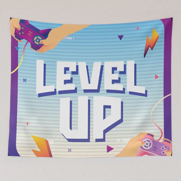 Item preview, Level Up designed and sold by JahidMunna.
