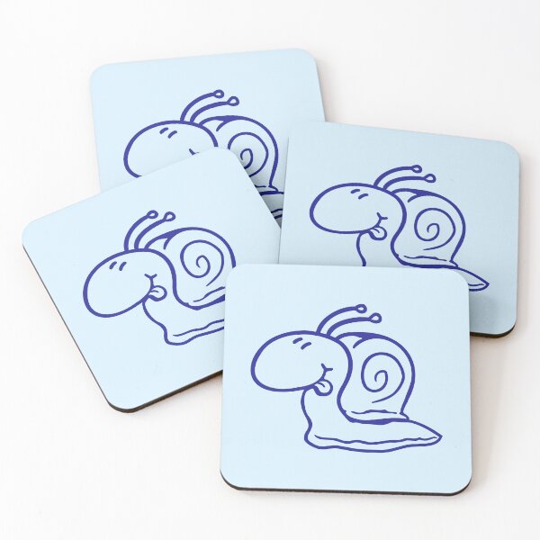 Item preview, Happy Snail Sticking Tongue Out Grimace Funny Comic designed and sold by shirt-o-mat.