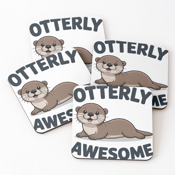 Item preview, Otterly Awesome Otter Sea Animal Lovers designed and sold by blueyeeti.