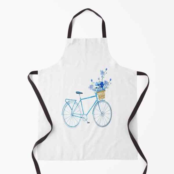 Item preview, Bluer than Blue Collection - Blue Bike with blue flowers designed and sold by Dailywalker22.