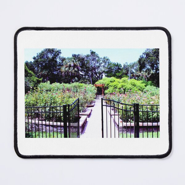 Item preview, Open Gates to the Flourishing Roses Washington Oaks State Park Artistic Photograph designed and sold by Shannon Sears .