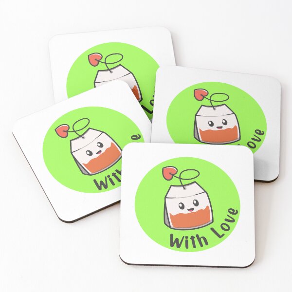 Item preview, Kawaii Teabag - Red Heart With Love designed and sold by Abhishek Goldar.