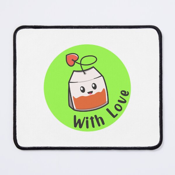 Item preview, Kawaii Teabag - Red Heart With Love designed and sold by Abhishek Goldar.