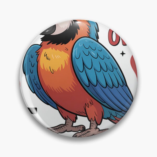 Item preview, Owner Of The Macaw Cool Parrot designed and sold by blueyeeti.