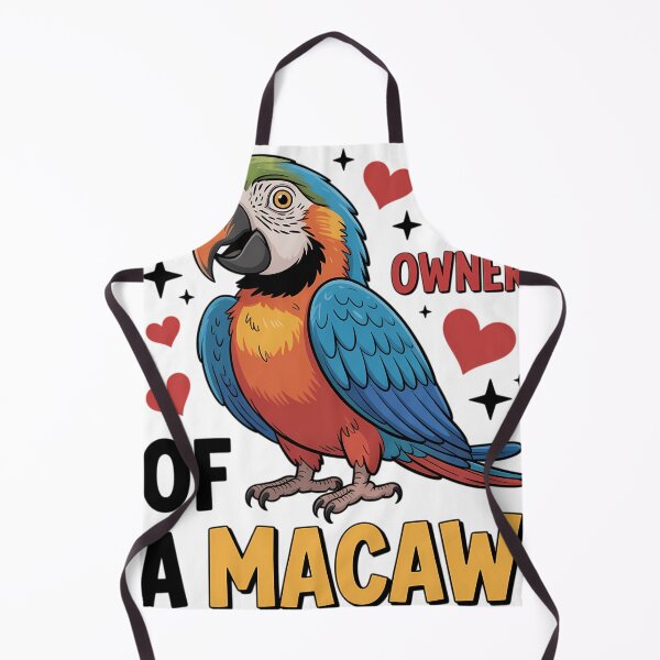 Item preview, Owner Of The Macaw Cool Parrot designed and sold by blueyeeti.