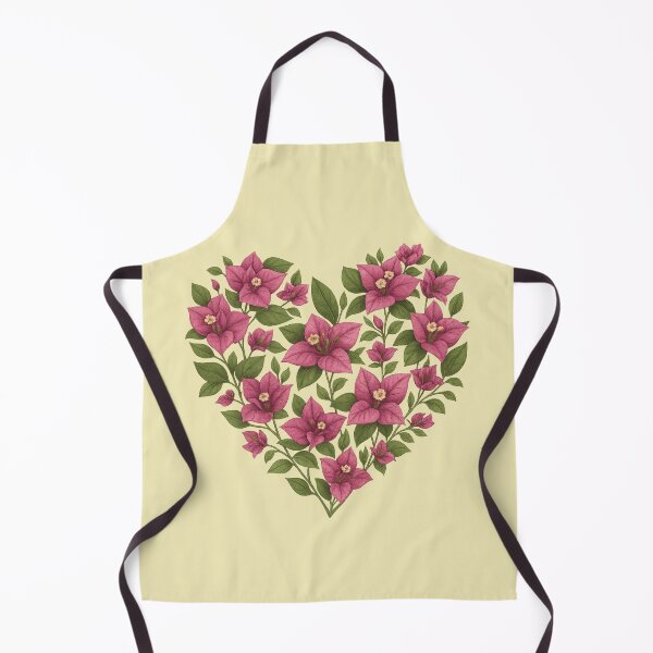Item preview, Bougainvillea Flower Heart South African Botanical Art designed and sold by d247.