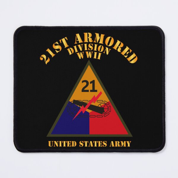 Item preview, Army - SSI - 21st Armored Division - WWII - US Army X 300 designed and sold by Military Insignia Products.