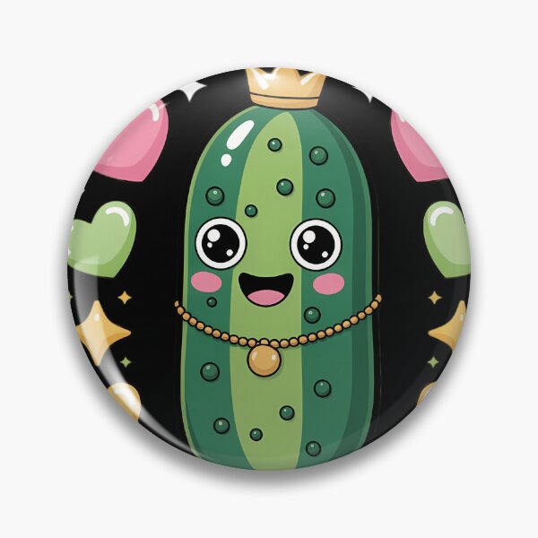 Item preview, Pickle Queen  funny pickle jar of cucumber designed and sold by blueyeeti.