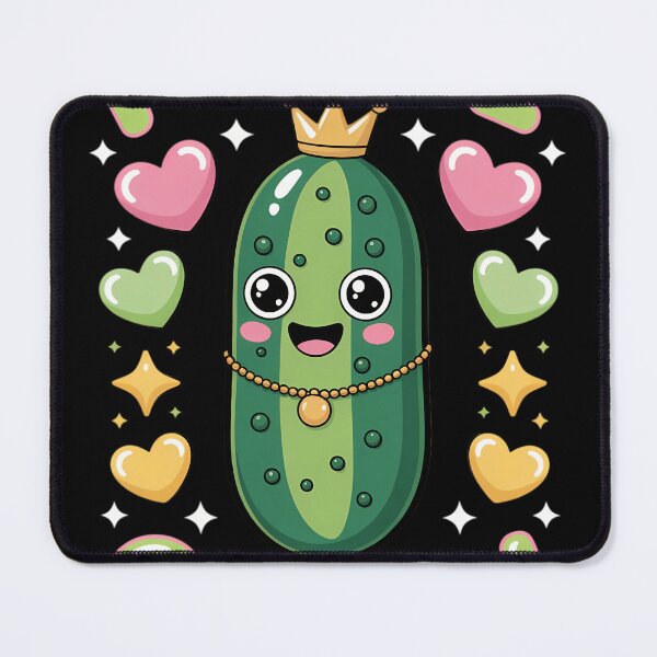 Item preview, Pickle Queen funny pickle jar of cucumber designed and sold by blueyeeti.