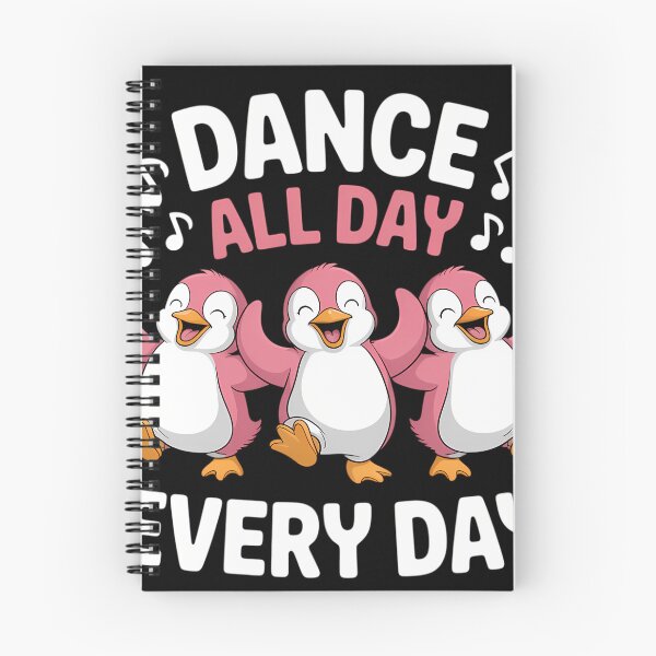 Item preview, Pink Penguins Dancing Fun Dance All Day Every Day designed and sold by blueyeeti.