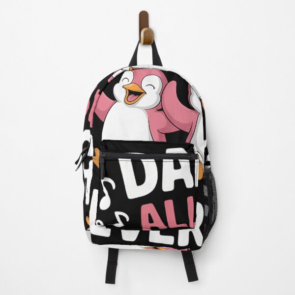 Item preview, Pink Penguins Dancing Fun Dance All Day Every Day designed and sold by blueyeeti.