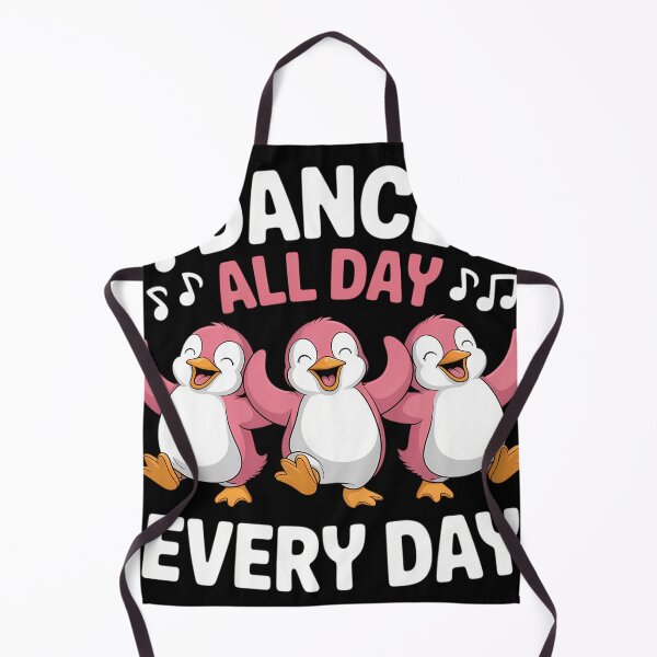 Item preview, Pink Penguins Dancing Fun Dance All Day Every Day designed and sold by blueyeeti.