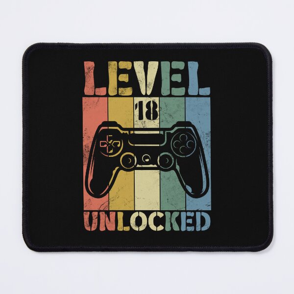 Item preview, Level 18 Unlocked Happy Birthday designed and sold by Alluka Brand.