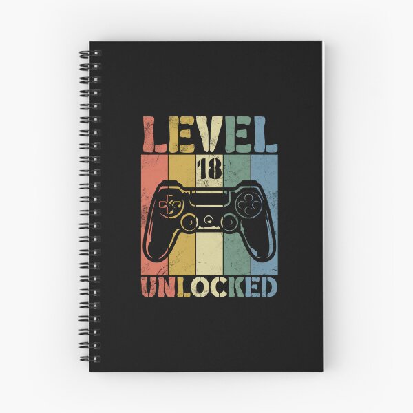 Item preview, Level 18 Unlocked Happy Birthday designed and sold by Alluka Brand.