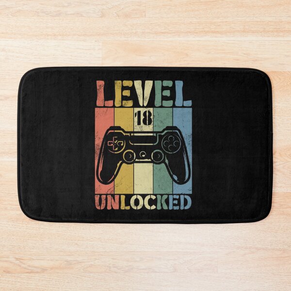 Item preview, Level 18 Unlocked Happy Birthday designed and sold by Alluka Brand.