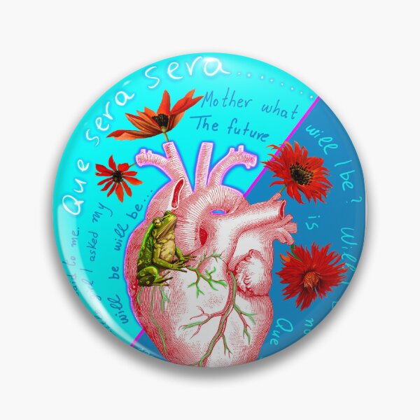 Item preview, Anatomy Heart Red Flowers Frog designed and sold by ZoiKontouArt.