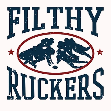 Artwork thumbnail, Funny Rugby Filthy Ruckers by jaygo