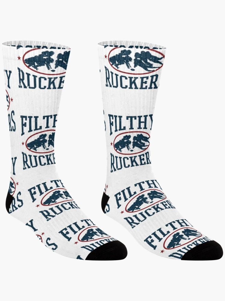 Thumbnail 3 of 5, Socks, Funny Rugby Filthy Ruckers designed and sold by jaygo.