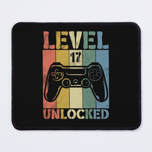 Item preview, Level 17 Unlocked Happy Birthday designed and sold by Alluka Brand.