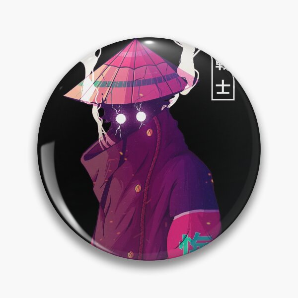 Item preview, Vaporwave Neo Tokyo Aesthetic Samurai  designed and sold by OWLvision33.