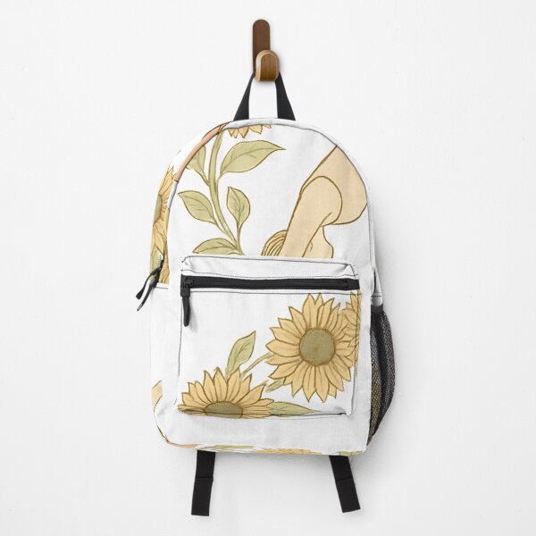 Aperçu de l'œuvre Posture de yoga « Salutation au soleil » avec tournesols – Boho Zen Design créée et vendue par Lunari Prints.