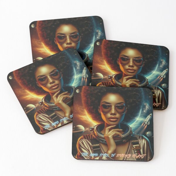 Item preview, Space Lady Astronaut Golden designed and sold by Voodoo Store Paranormal Collections.